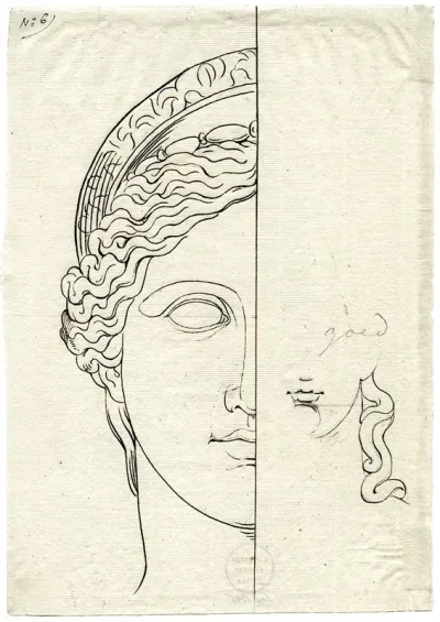 Right Half Of The Head Of The Hera Ludovisi
