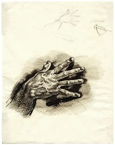 Right Hand With Fingers Spread