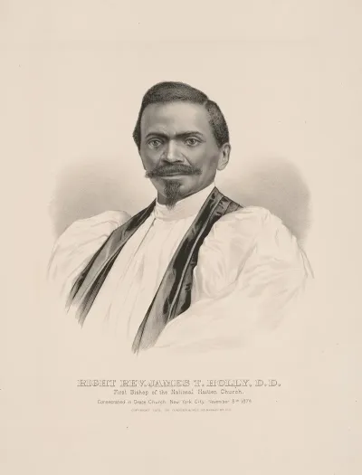 Right Rev James Theodore Augustus Holly First Bishop Of The National Haitien Church