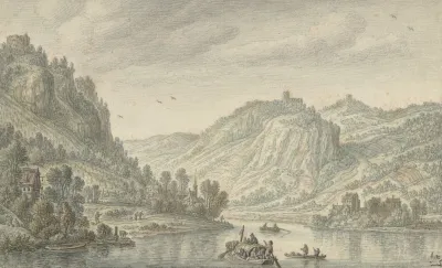 Rijn Bij De Drachenfels