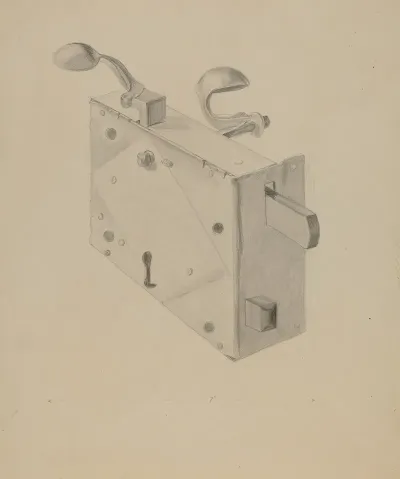 Rim Lock For Door