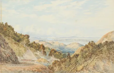 Rimutaka Railway From Above Cross Creek