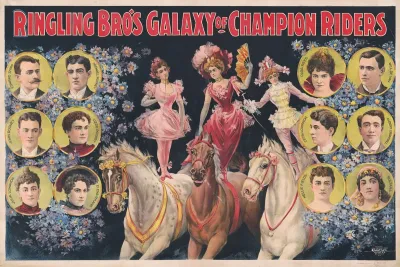 Ringling Bros Galaxy Of Champion Riders