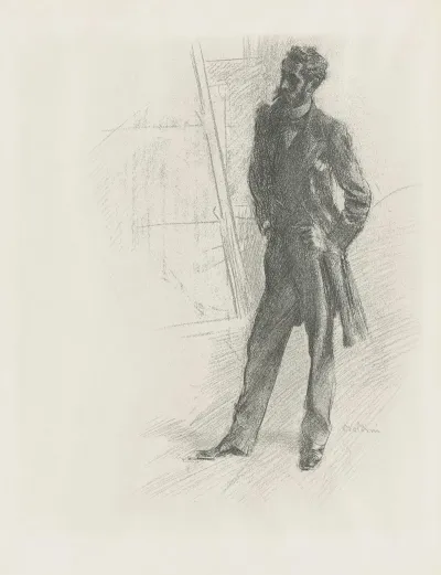 Ritratto Di Paul Helleu In Piedi