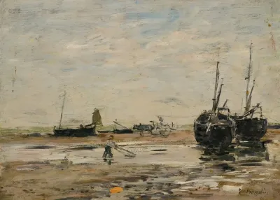 Rivage De Berk Maree Basse
