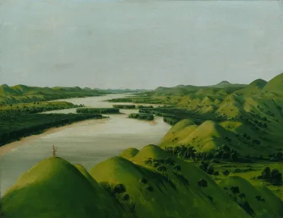 River Bluffs 1320 Miles Above St Louis