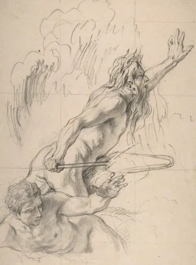 River God And Another Male Figure