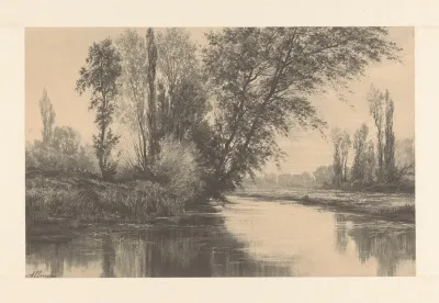River Landscape Vues Dhyeres