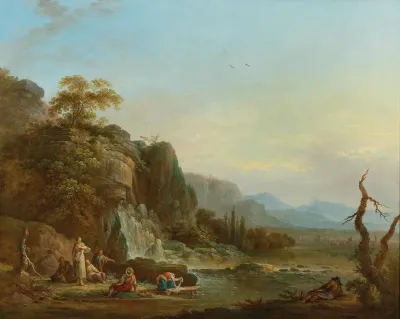 River Landscapes With Figures 2