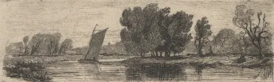 River Scene Aldercar