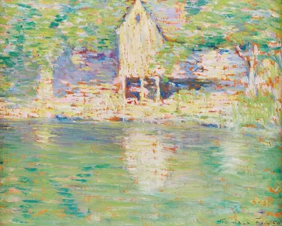 River Scene Giverny