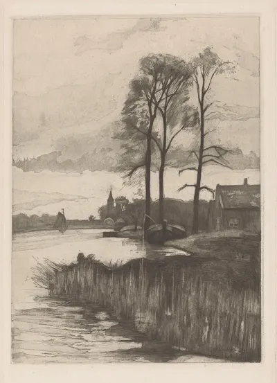 Rivierlandschap 3