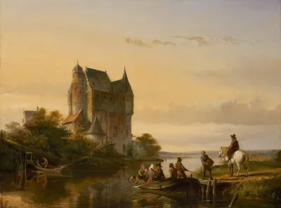 Rivierlandschap 5