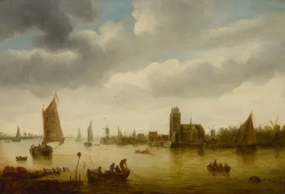 Rivierlandschap 6