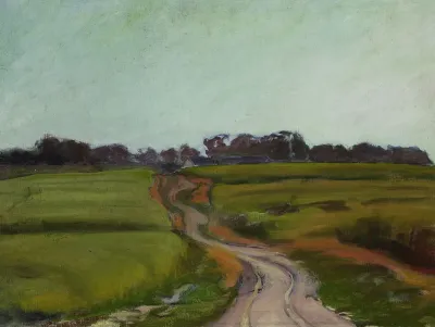 Road Among Fields