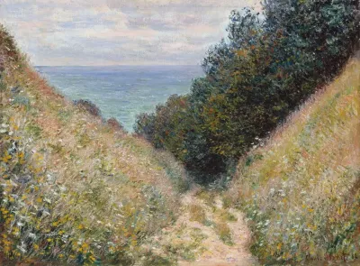 Road At La Cavee Pourville