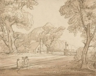 Road Scene In Windsor Forest