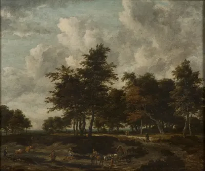 Road Through A Grove