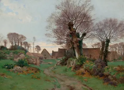 Road To A Breton Village
