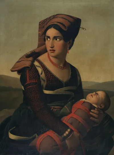 Robbers Wife With Child On The Run