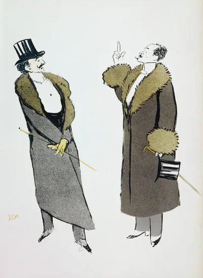 Robert De Montesquiou Et Gabriel Yturri