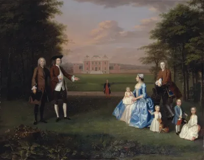 Robert Gwillym Of Atherton And His Family