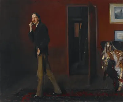 Robert Louis Stevenson And His Wife