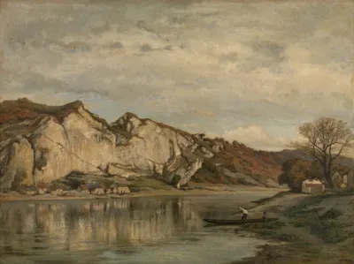 Rocher De Frene Near Profondeville