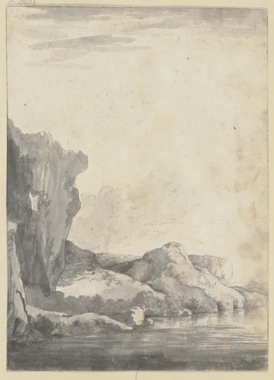 Rock Section By The Water 2
