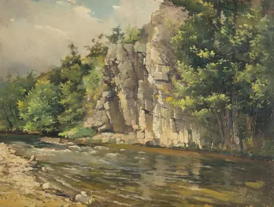 Rocks Above The River