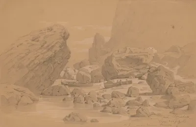 Rocky Beach On Capri