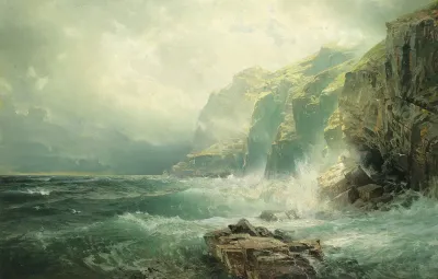 Rocky Coastline Cornwall