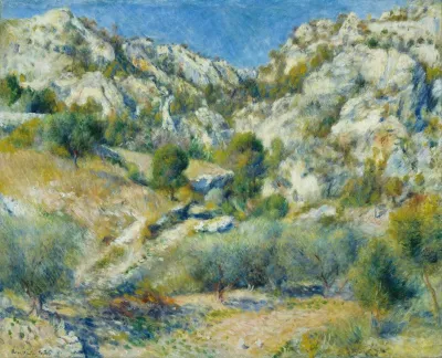 Rocky Crags At Lestaque