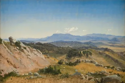 Rocky Hills Near Civitella