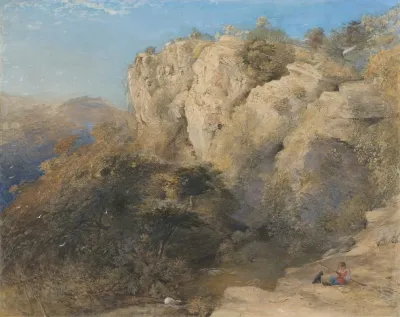 Rocky Landscape In Wales