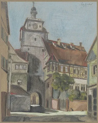 Rodertor In Rothenburg