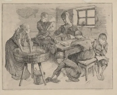 Rodzina W Kuchni