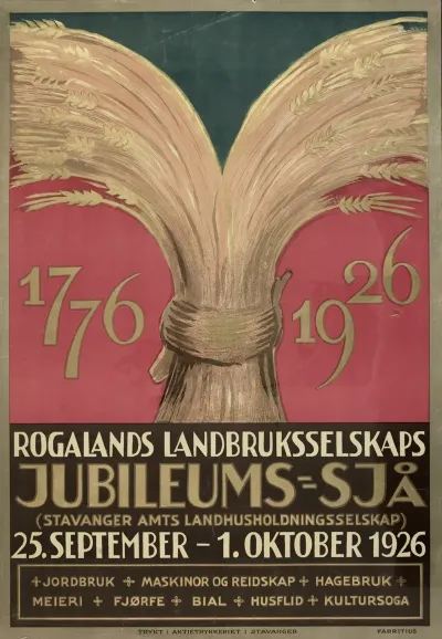 Rogalands Landbruksselskaps Jubileums Sja