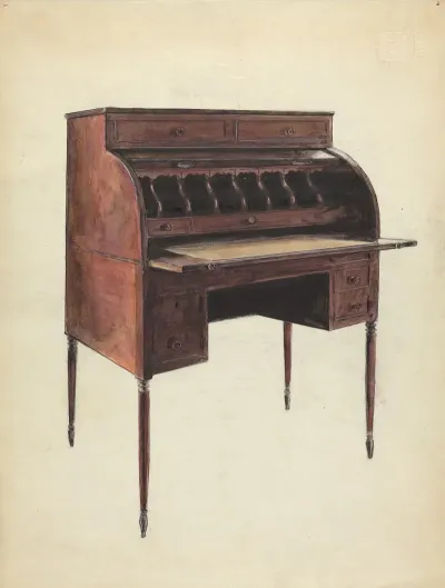 Roll Top Desk 3