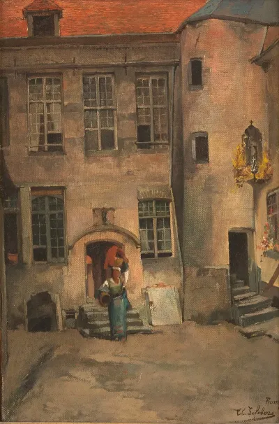 Roman Courtyard