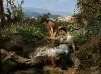 Roman Idyll Fishing