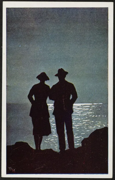 Romantic Motif Silhouette