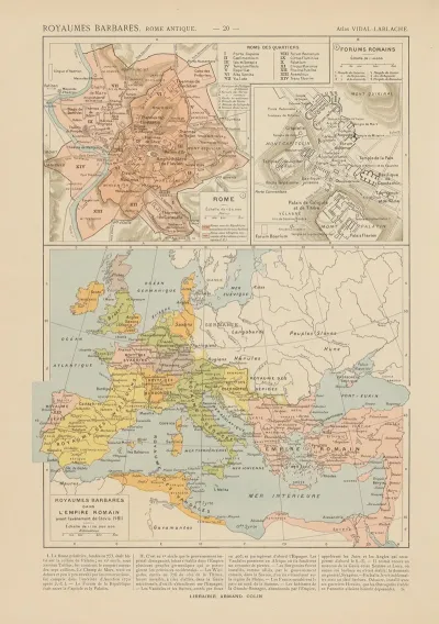 Rome Antique Royaumes Barbares