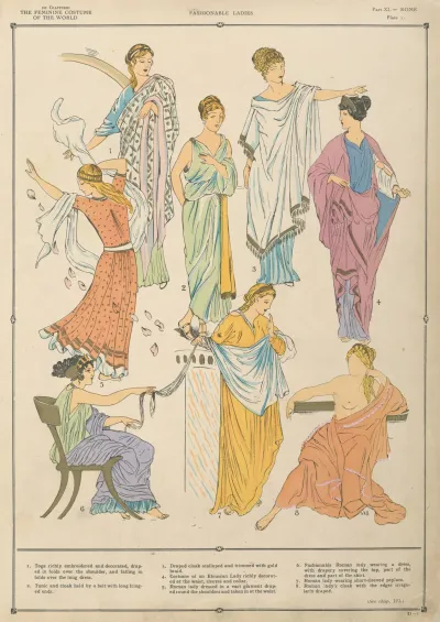 Rome Fashionable Ladies