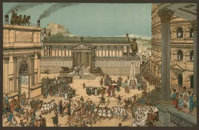 Rome Under The Emperors Triumphal Procession