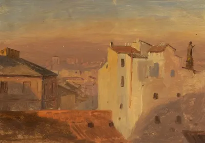 Rooftops Rome Italy