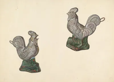 Rooster Coin Bank