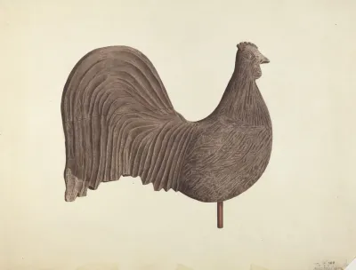 Rooster Weather Vane 3