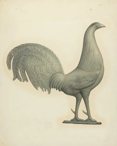 Rooster Weather Vane 4