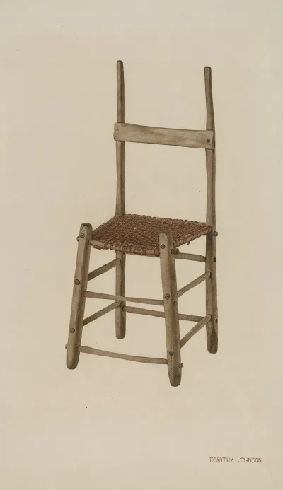 Rope Bottom Chair